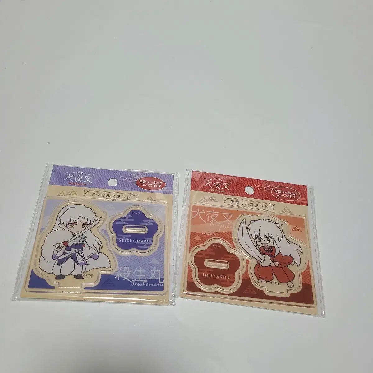 Inuyasha Character Sesshoumaru Manga Anime Figures doll acrylic stand Merchandise Gacha