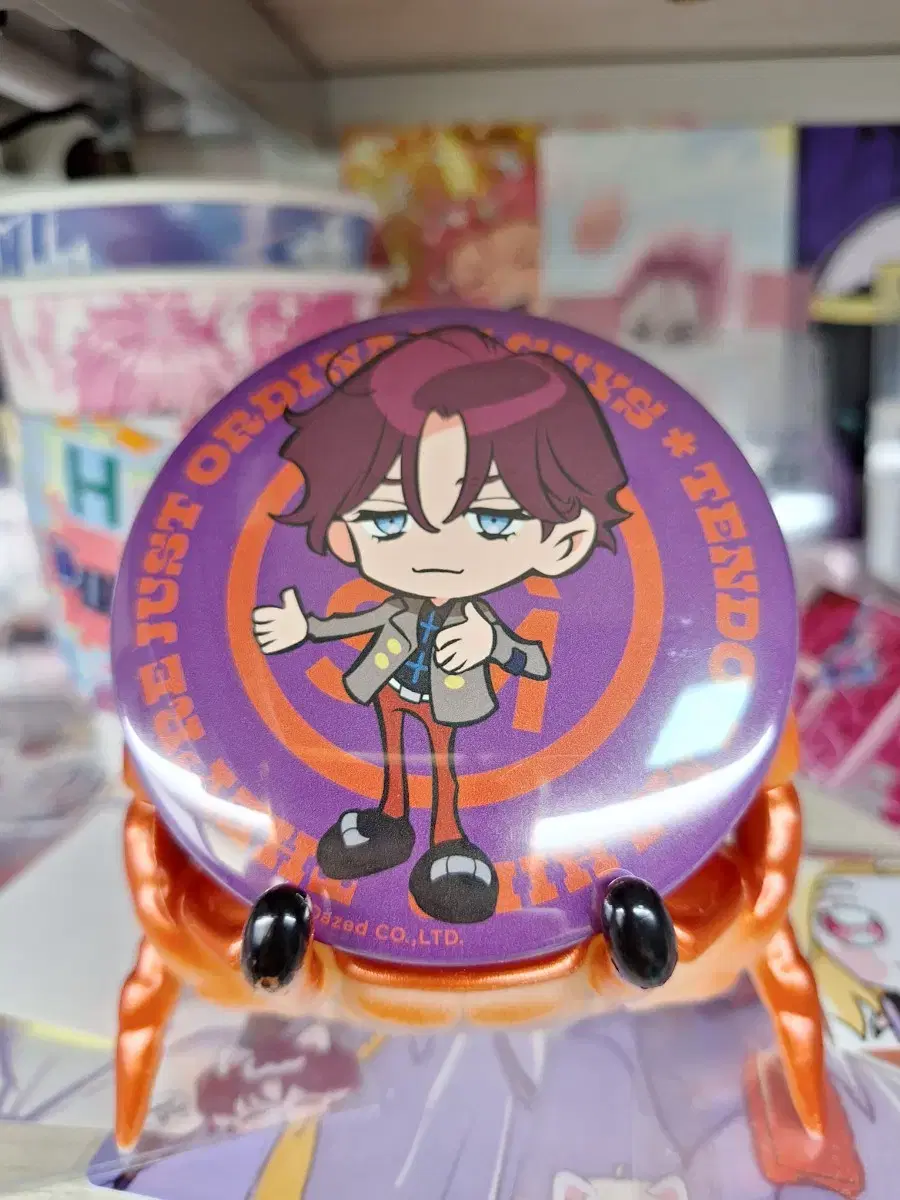 Charisma House Tendo Amahiko Little Charisma Can Badge Sells