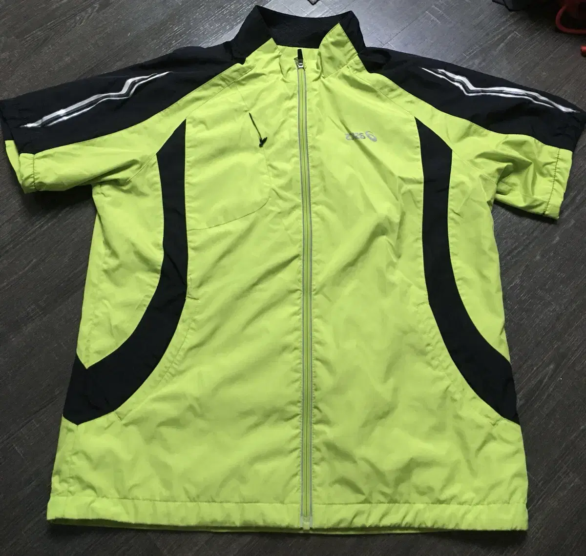 ASICS Vahn Short Sleeve Nylon Zip-Up