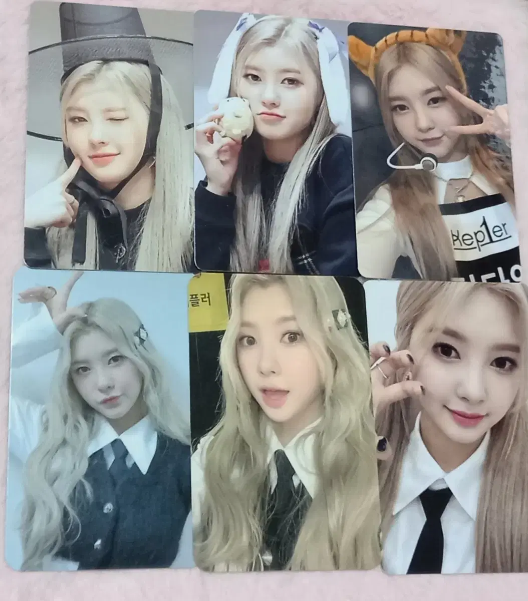 kep1er dayeon unofficial goods photocard set