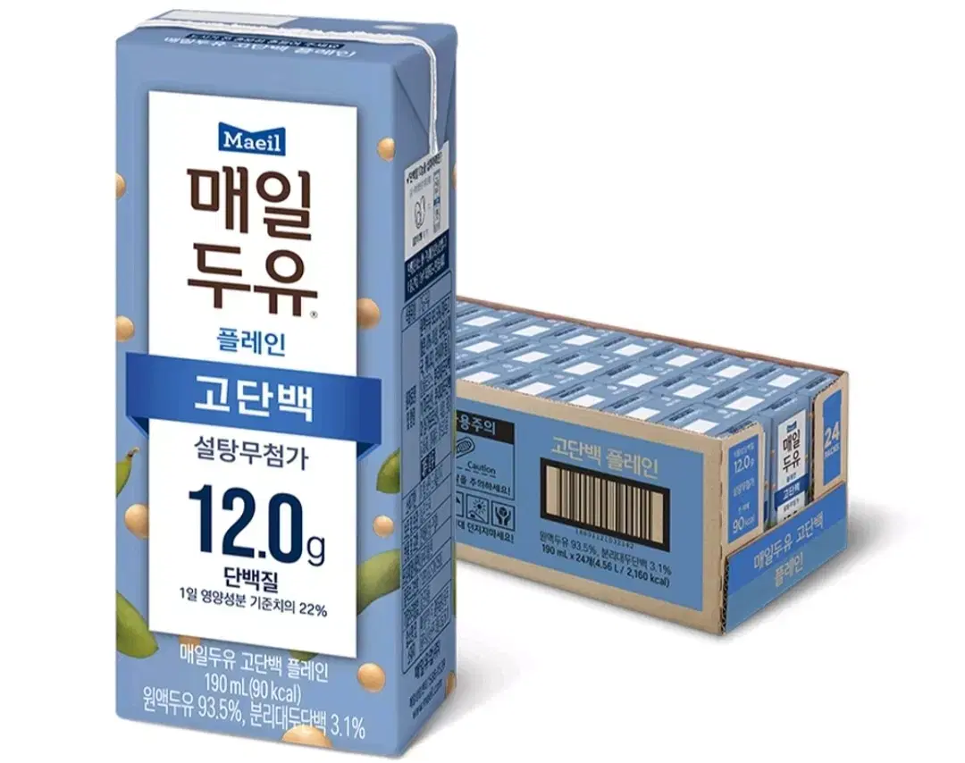 매일두유 고단백 190ml 24개