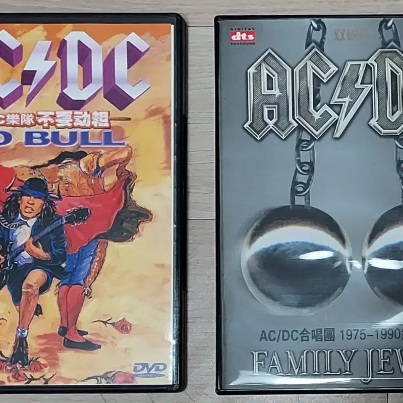 DVD  헤비메탈밴드 AC/DC 총 3장