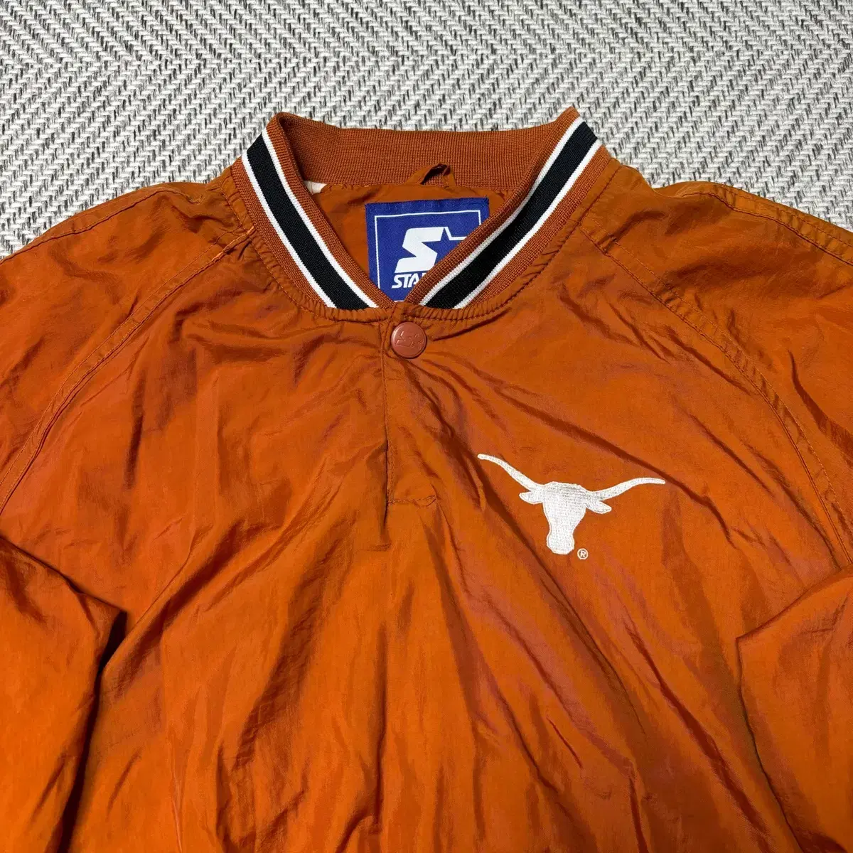 STARTER TEXAS 90s 올드스쿨 바람막이 윈브 웜업 자켓