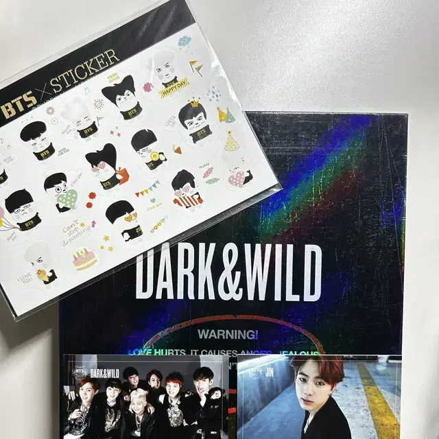 방탄소년단 DARK&WILD 앨범(포카 포함)