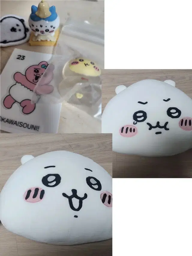 반택포)치이카와 농담곰 빤쮸토끼 우사기 하치와레 굿즈