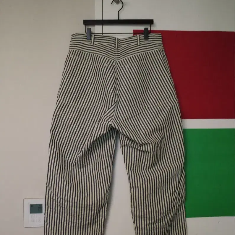 Kaptain Sunshine stripe chino trouser