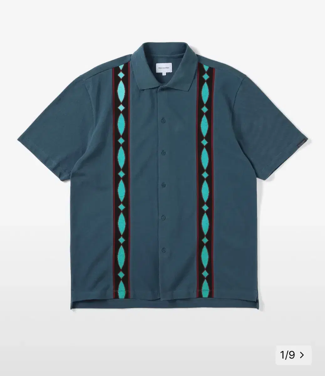 디스이즈네버댓 버튼 업 폴로 Button Up Polo Dark Teal