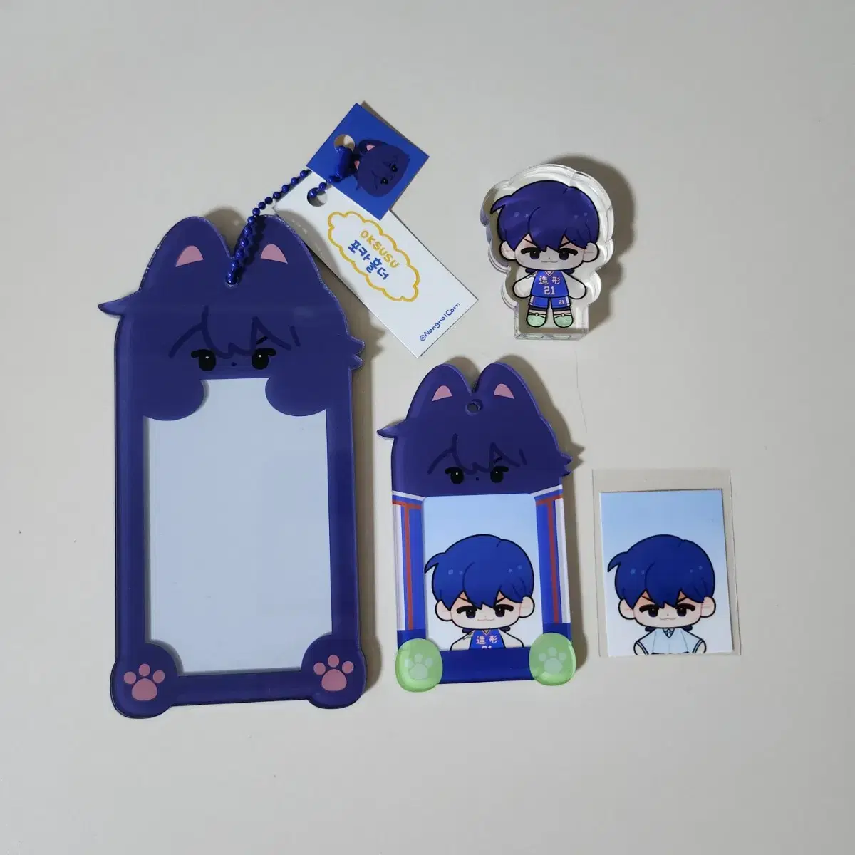 GarbageTime unofficial goods Byungchan Park Jongsoo Choi acrylic photocard Certificate Holder Korotto