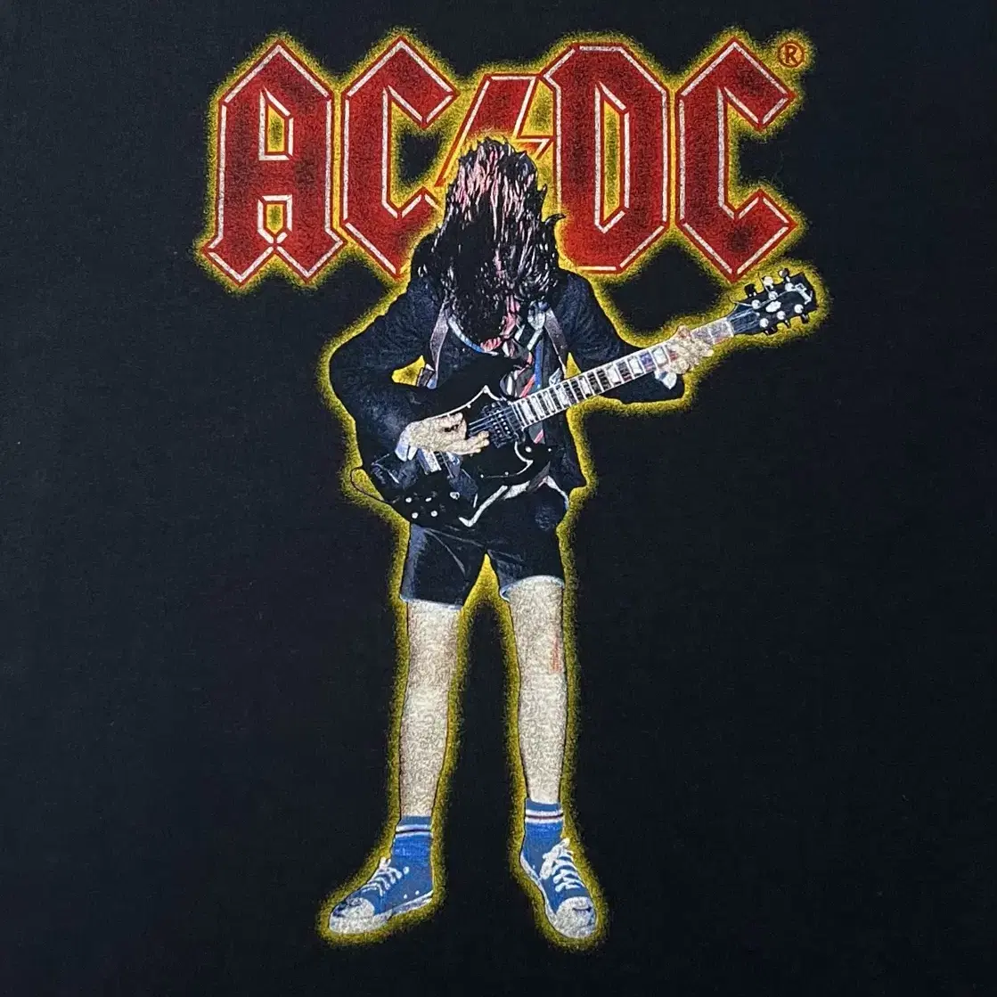 히스테릭 글래머 ACDC 티셔츠