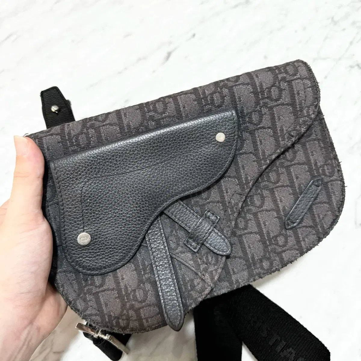 Dior Oblique Saddle Bag