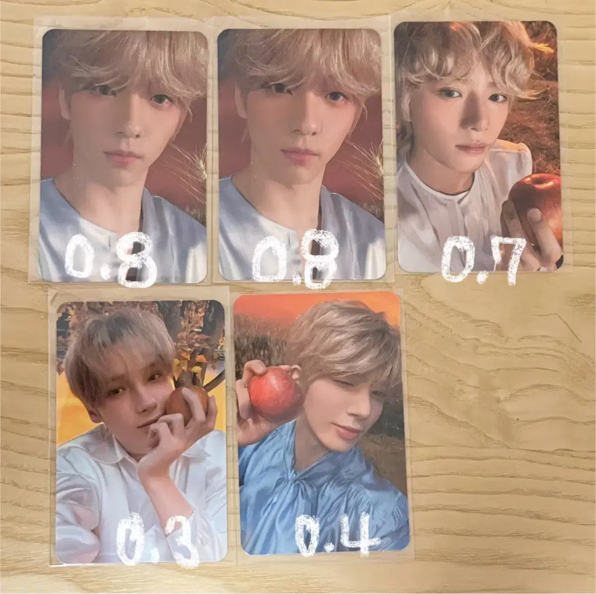 Bombshell) txt Tomorrow Cu, Weverse, soundwave photocard