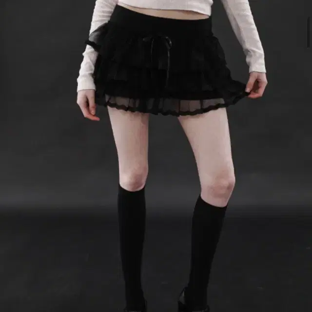 드라이로즈 LACE TUTU PANTS (BK)