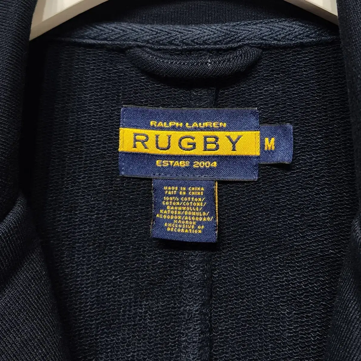 랄프로렌 POLO RALPH LAUREN RUGBY 파이핑져지자켓네이비M