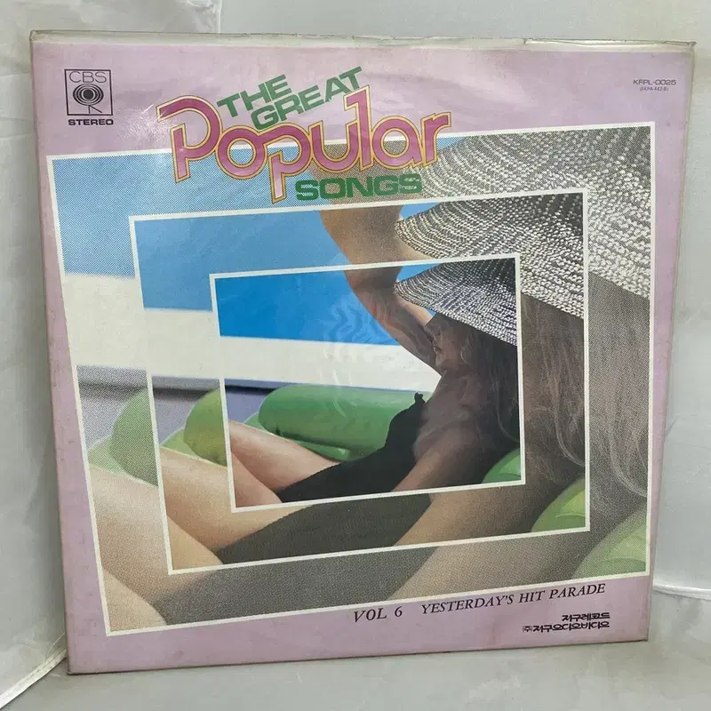 THE GREAT POPULAR SONGS  6집  LP / AA1174