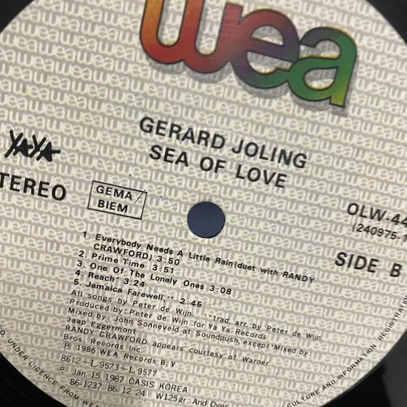 GERARD JOLING LP / AA1260