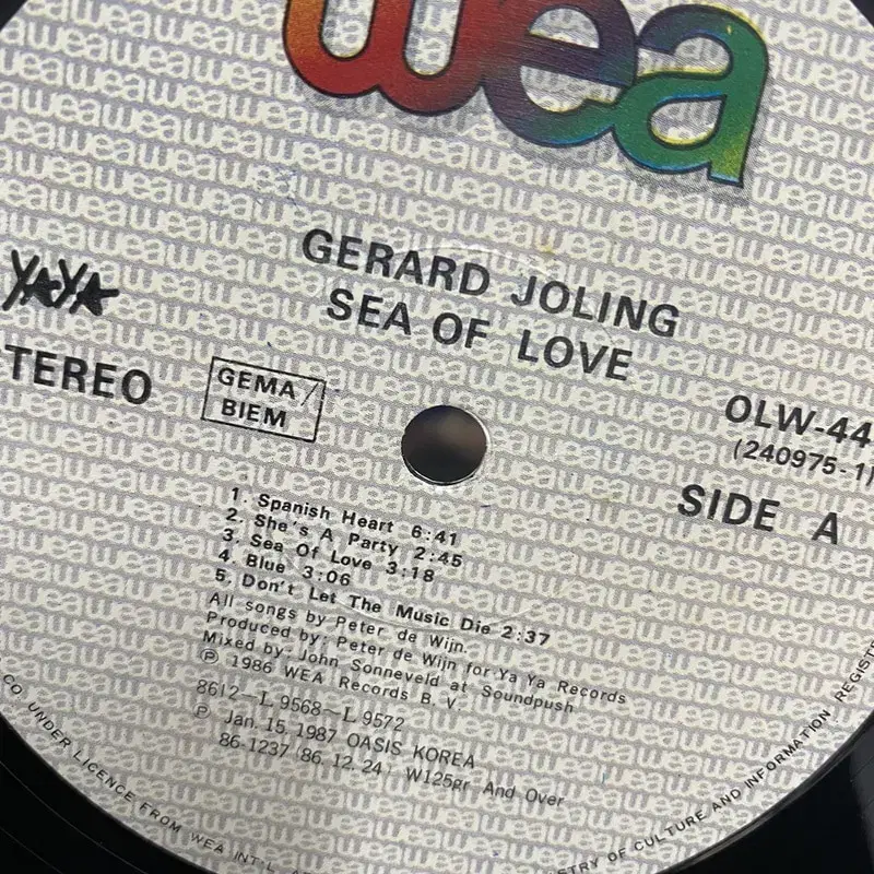 GERARD JOLING LP / AA1260