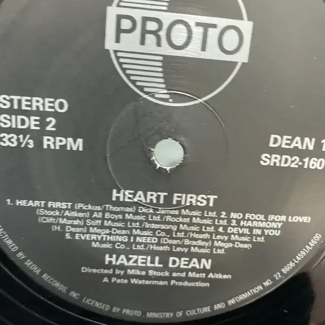 HAZELL DEAN   LP / AA1277