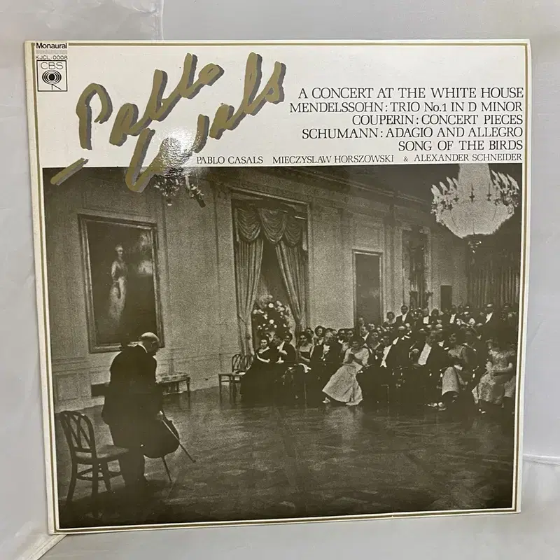 PABLO CASALS A CONCERT AT  LP / AA4474