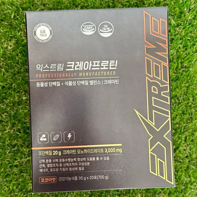 익스트림 크레아프로틴 코코아맛 700g 새제품+쉐이크통