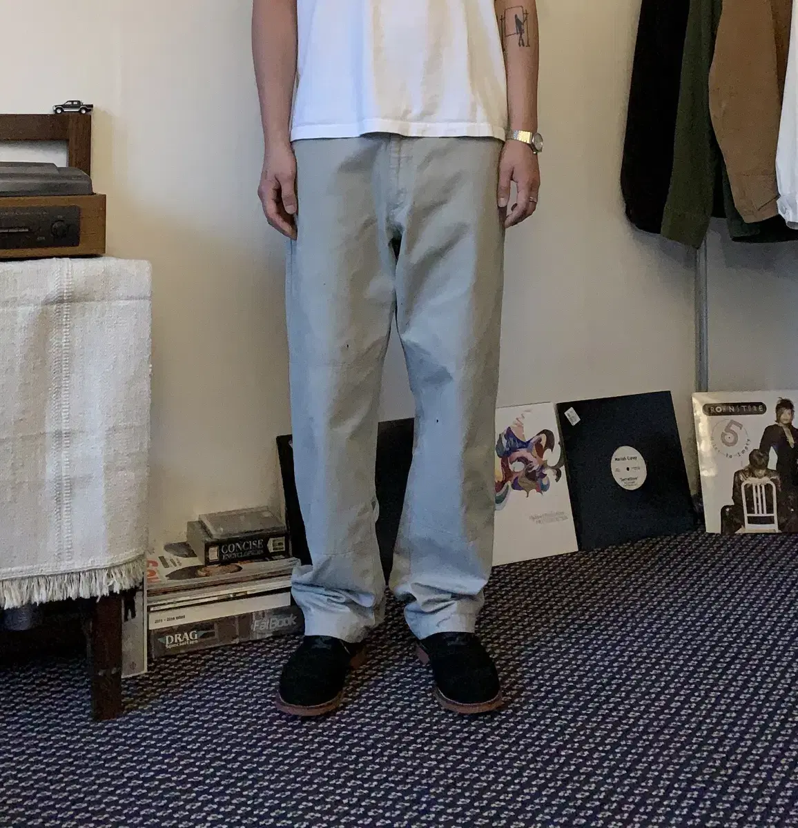 90s Old Stussy Double Knee Pants