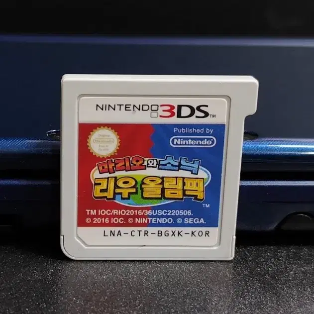 닌텐도3DS: 마리오와소닉 "리우올림픽" 올림픽시리즈 게임칩만!