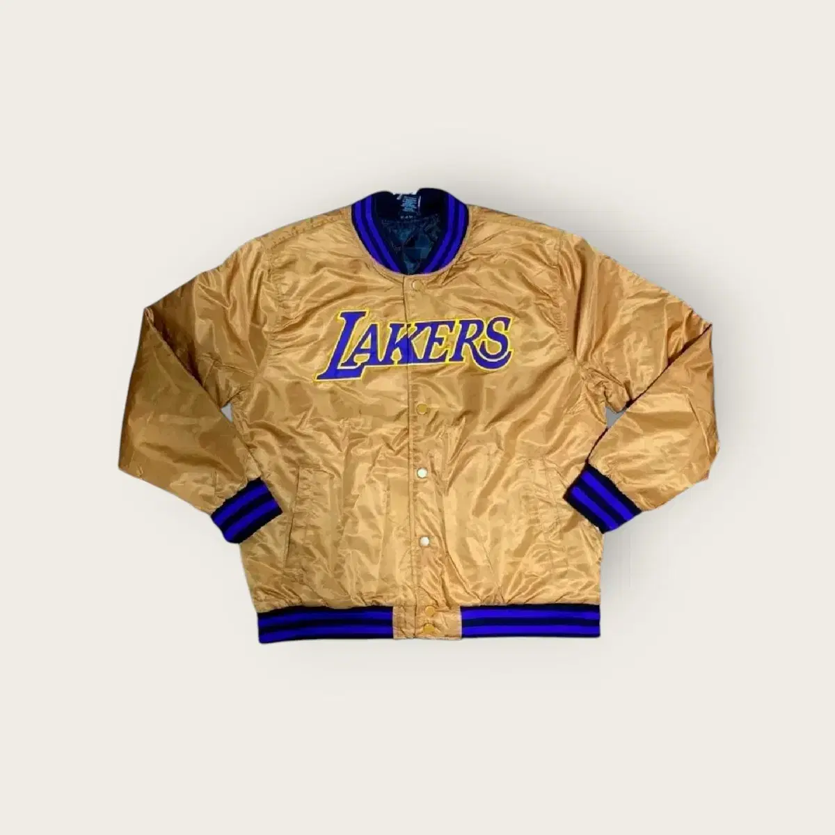 New)L)NBA La Lakers LAKERS Stadium Jacket Baseball Jumper Varsity