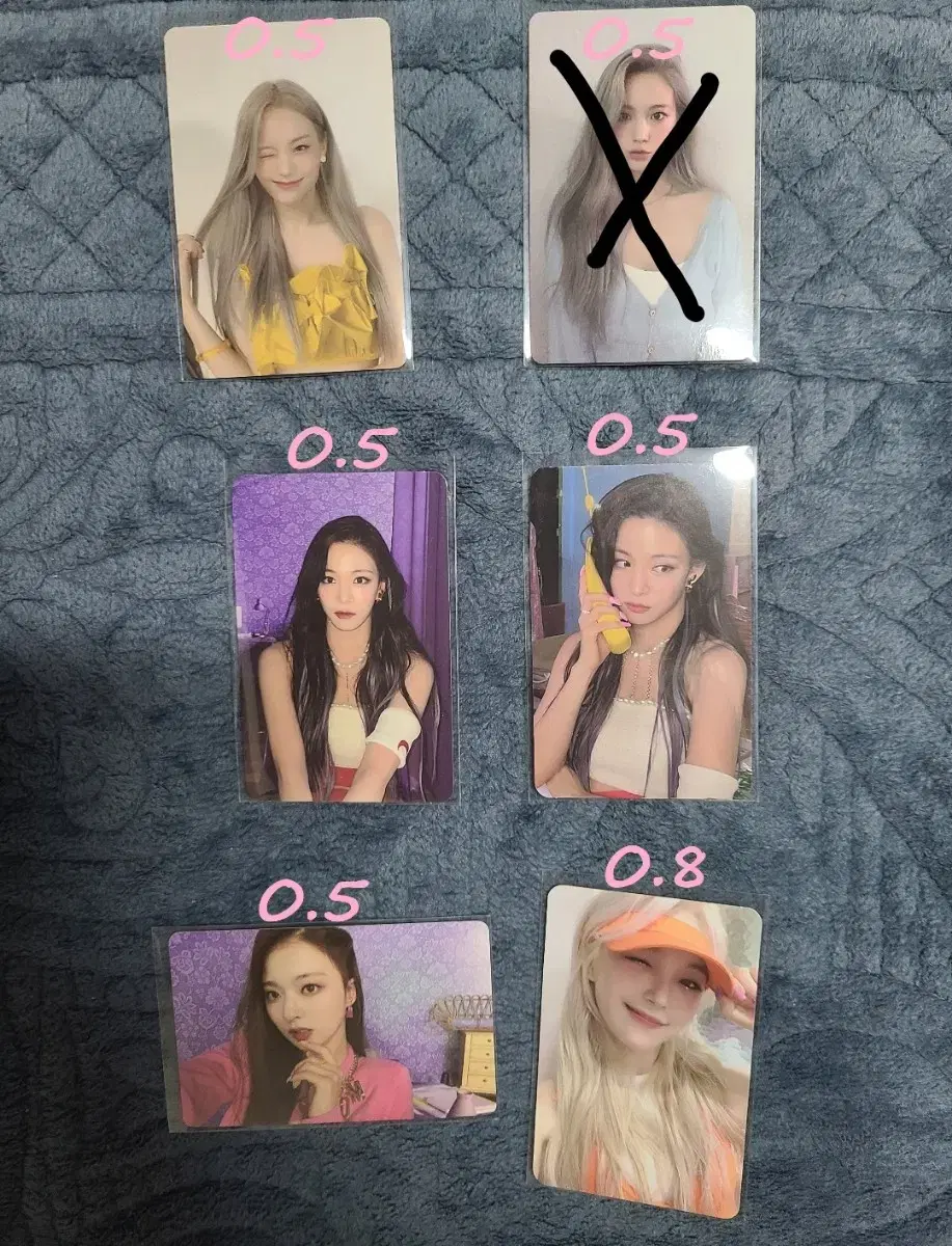 fromis 9 톡앤톡 photocard 팔