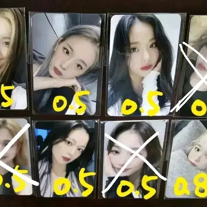 프로미스나인 각종 특전 포카 등 판매