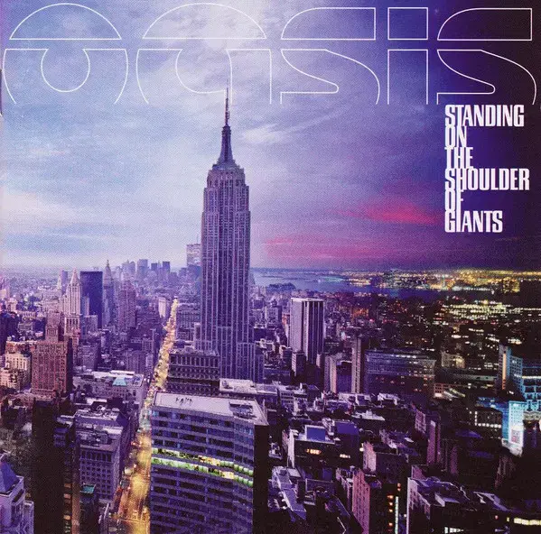 Oasis - Standing On The (CD) 영국반 초판 EX-