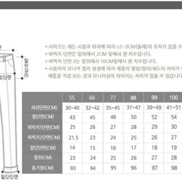 여성 슬림일자 팬츠