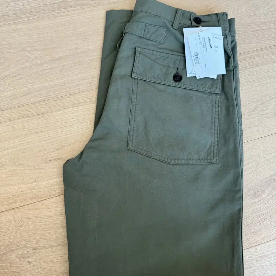 VISVIM ALDA PANTS 올리브3사이즈