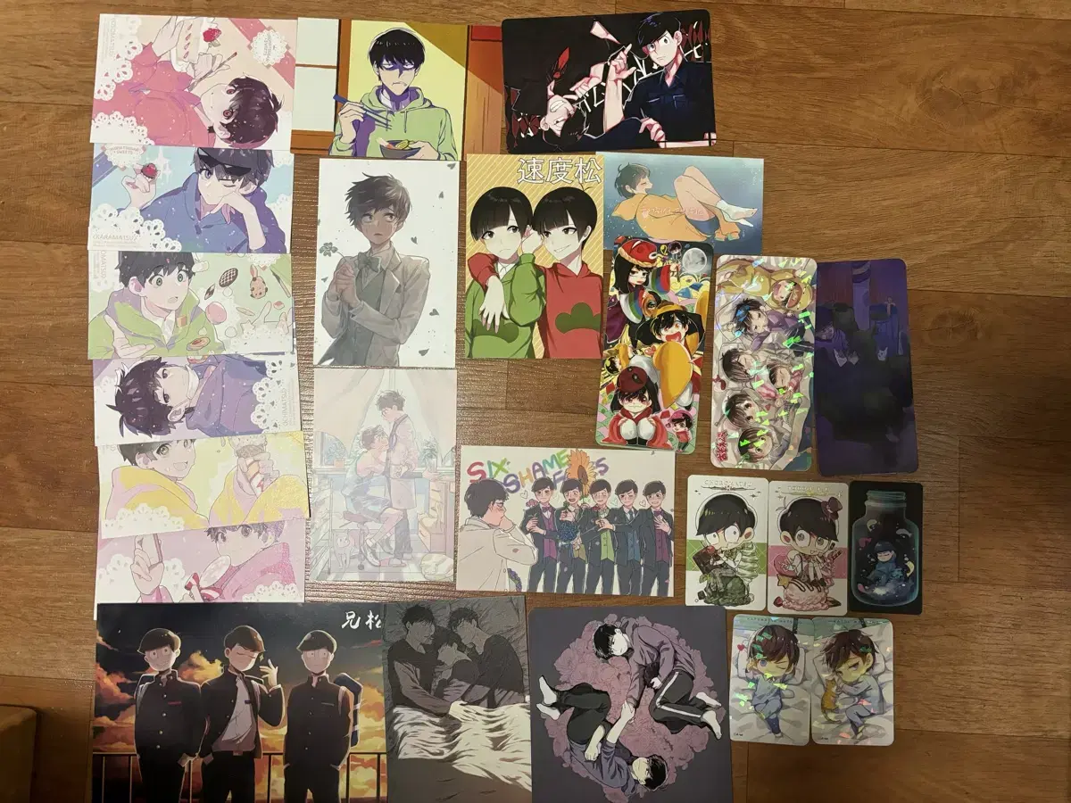 Osomatsu Award Unofficial postcard sticker