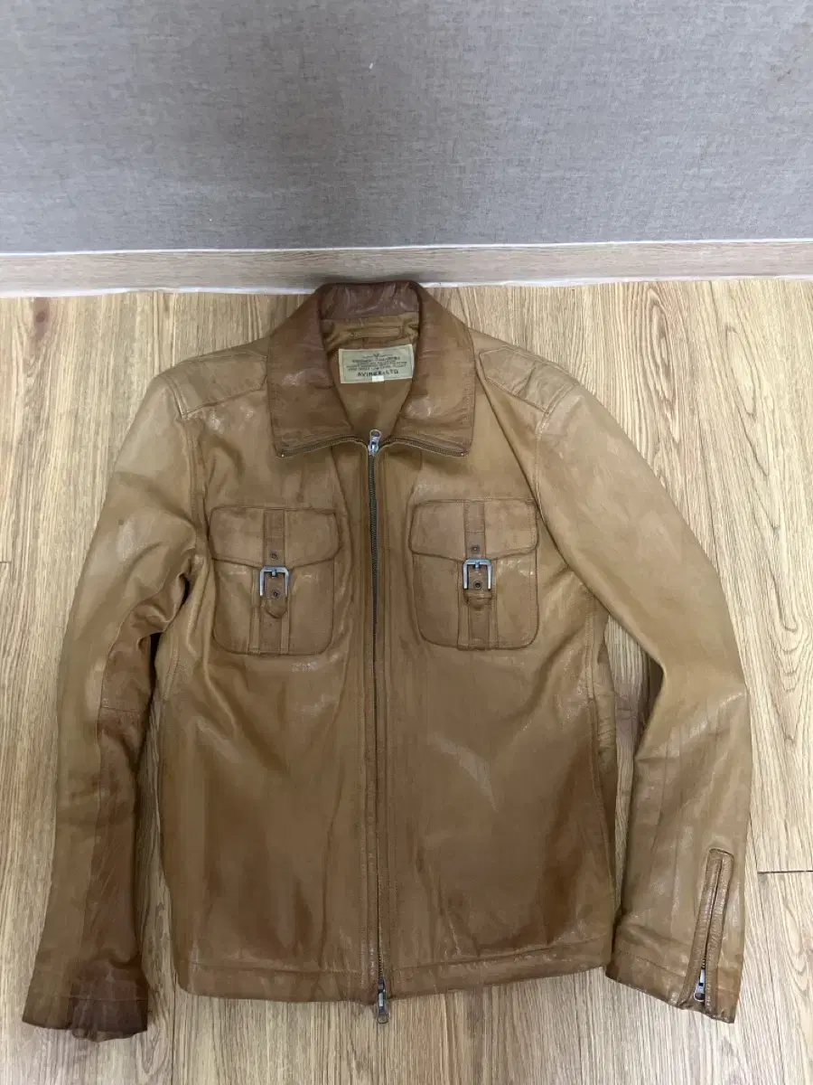 Avyrex Vintage Singlerider Leather Jacket for sale