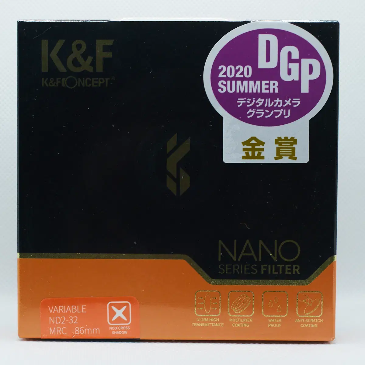 K&F Concept 86mm NANO-X 가변 ND2-32 필터