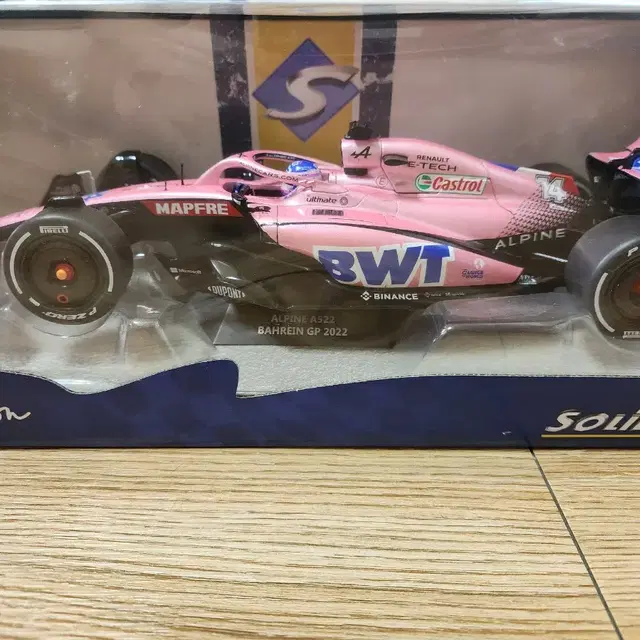 1:18 Solido Alpine A522 알론소, 오콘 F1 다이캐스트