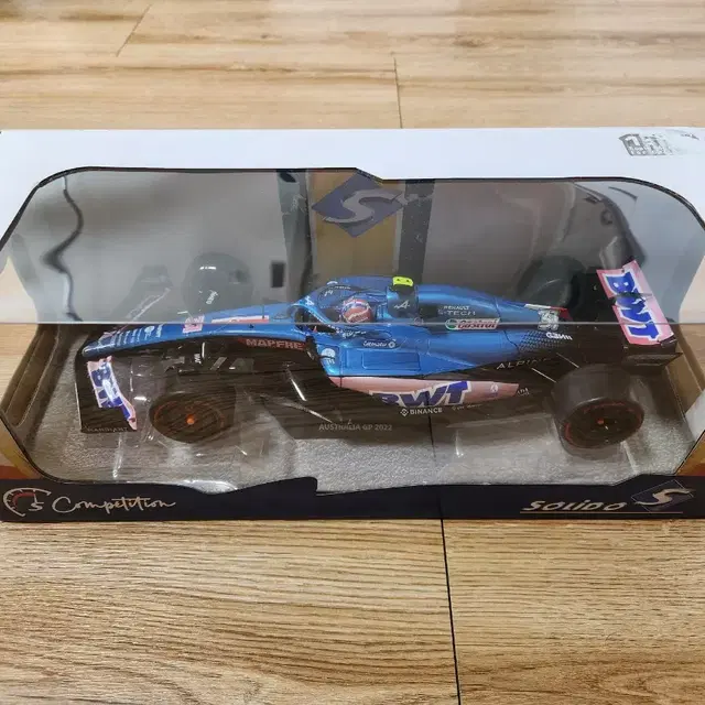 1:18 Solido Alpine A522 알론소, 오콘 F1 다이캐스트