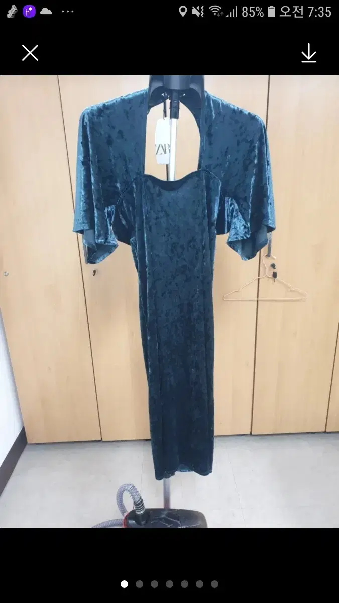 [New Product] Zara Velvet Maxi Dress ONEPIECE 44