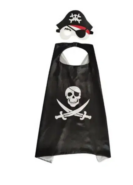 Pirate Mask Cloak 70x70cm