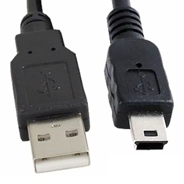 USB A타입 2.0 to 미니5핀 연결케이블 3m