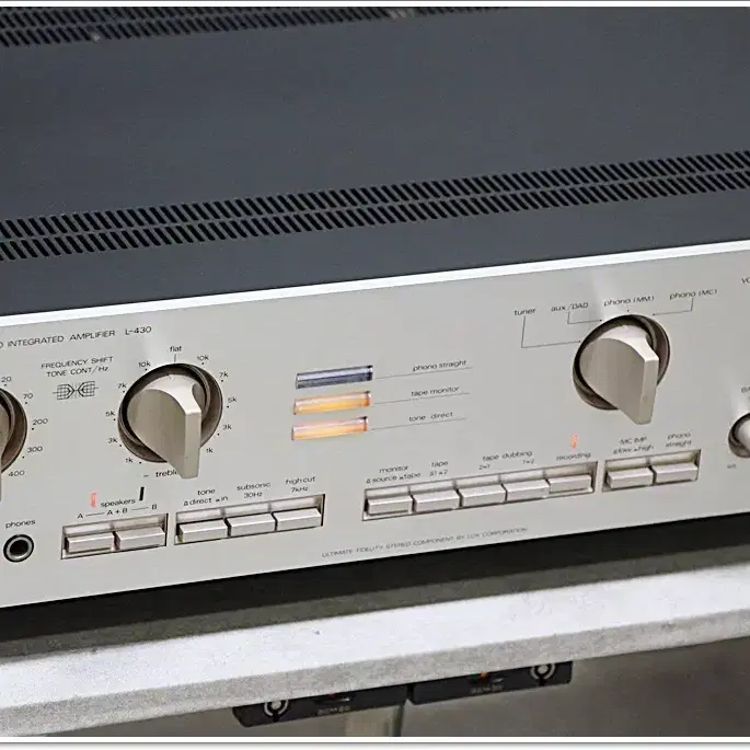 럭스만(LUXMAN) A급 고급형 인티앰프 모델 L-430