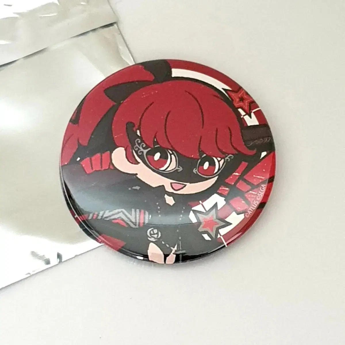 Persona 5 Persona 5 Tactica Yoshi Yoshizawa Kasumi Violet Can Badge Badge