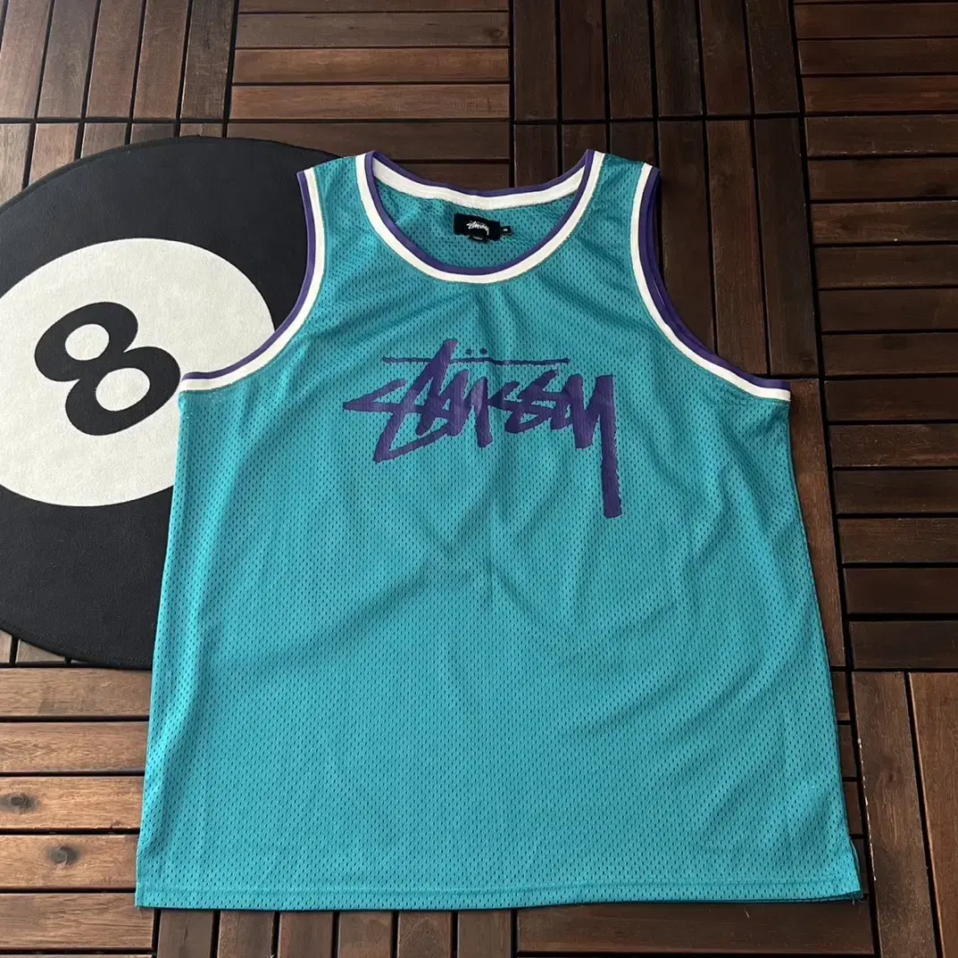 Stussy 스투시 메쉬 농구 나시