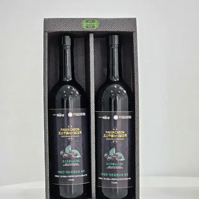 효소 추줄 노니 발효 원액 750ml x 2병 고급케이스