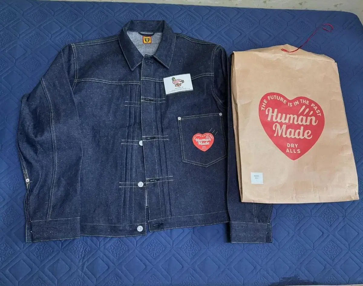 (L)24FW Humanmade Heart Denim Jacket