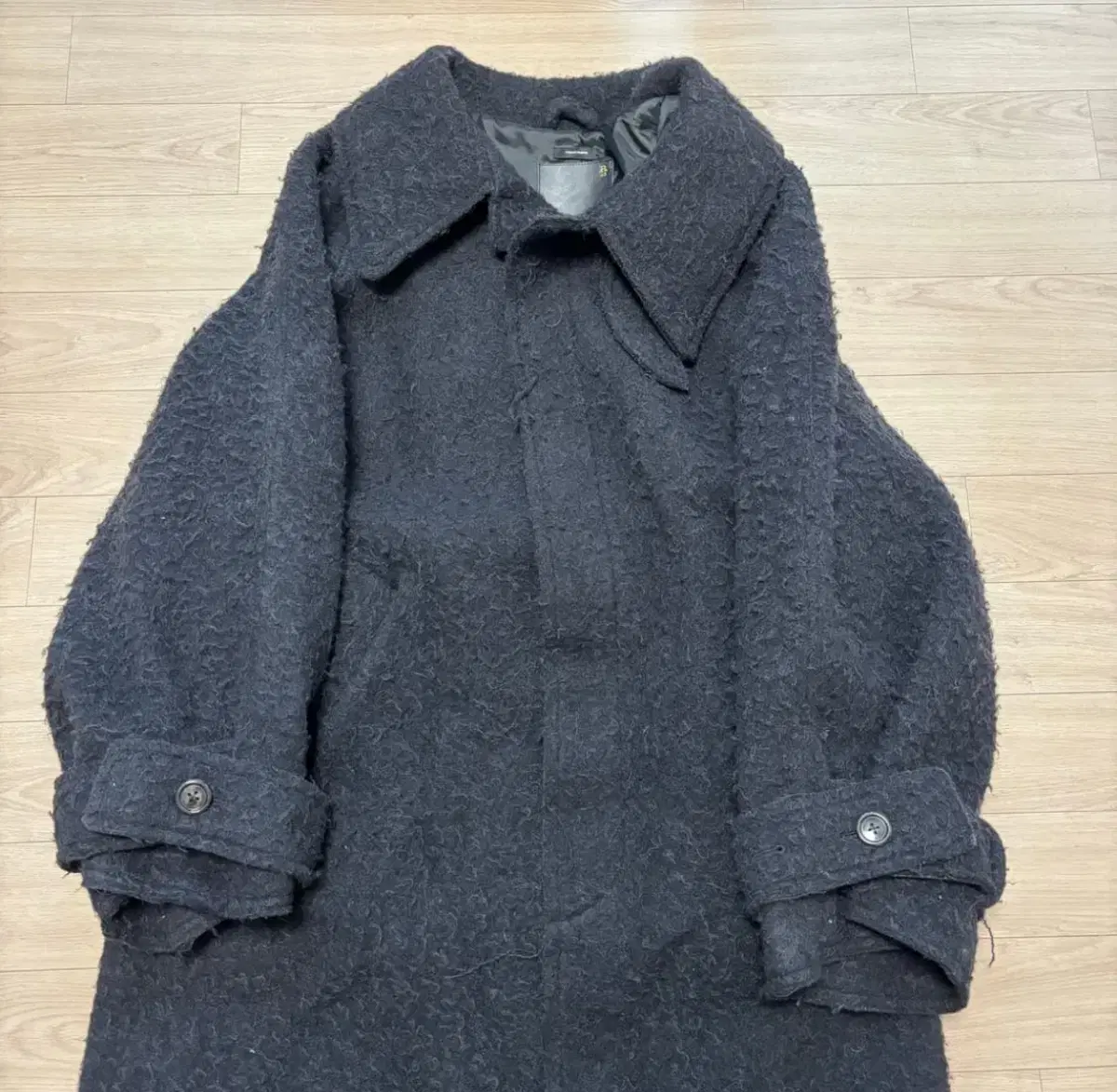 M-L) R13 Jumbo Coat Black