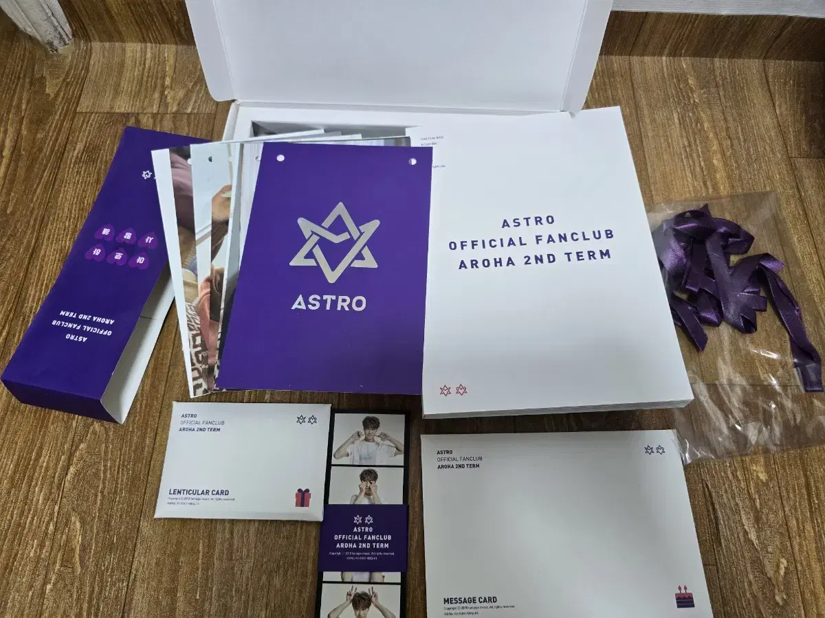 Astro Fan Club 2nd Aroha kit 2nd fanclub kit