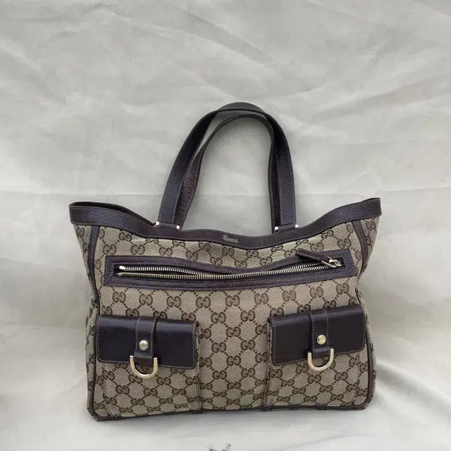 GUCCI 구찌 146247 GG로고 투포켓 토트백