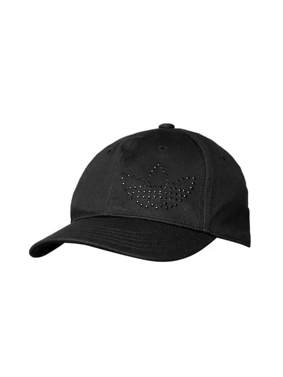 adidas all black cubic ballcap beaded Y2K sporty lew vintage hat