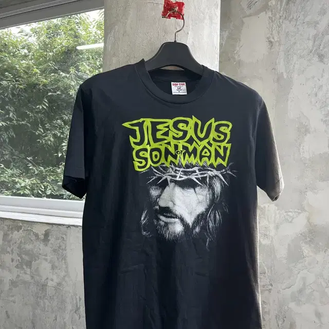 90s Jesus son of man 티셔츠 (마릴린맨슨 패러디)