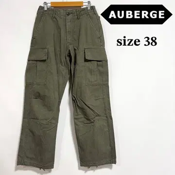 AUBERGE 오베르쥬 데님 카고 팬츠 밀리터리